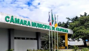 Sessões da Câmara de Arapiraca serão de portas fechadas
