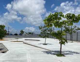 Nova praça no São Jorge vai reunir equipamentos esportivos, lazer e cultura em área de 5,5 mil m²