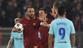 Roma faz história e elimina Barcelona da Liga dos Campeões