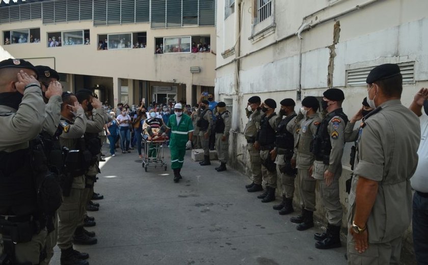 Sargento da PM vence Covid-19 e recebe alta hospitalar