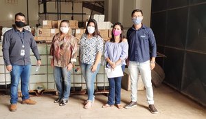 Empresa doa 3,6 toneladas de hipoclorito de sódio para combate ao novo coronavírus