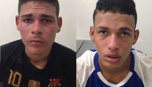 Na Pajuçara, dois jovens de 18 anos são detidos suspeitos de assaltos