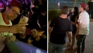 DJ Ivis gera revolta ao compartilhar vídeo em que é tietado: 'Fim dos tempos'