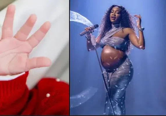 Nasce Nala, primeira filha da cantora Iza com Yuri Lima