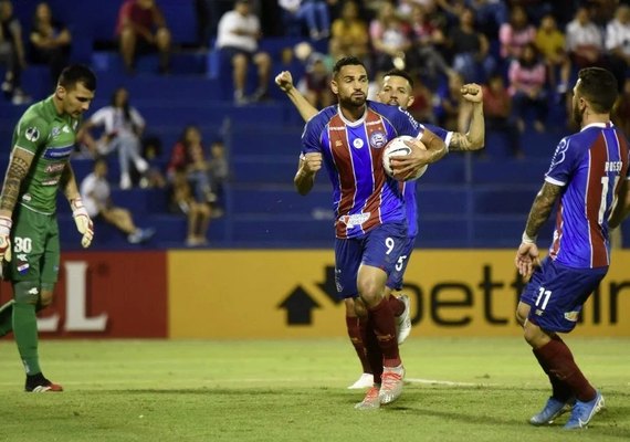 Bahia volta a vencer o Nacional-PAR e avança na Sul-Americana