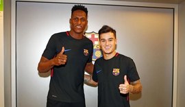 Barcelona relaciona Philippe Coutinho e Yerry Mina para jogo com Espanyol nesta 5ª