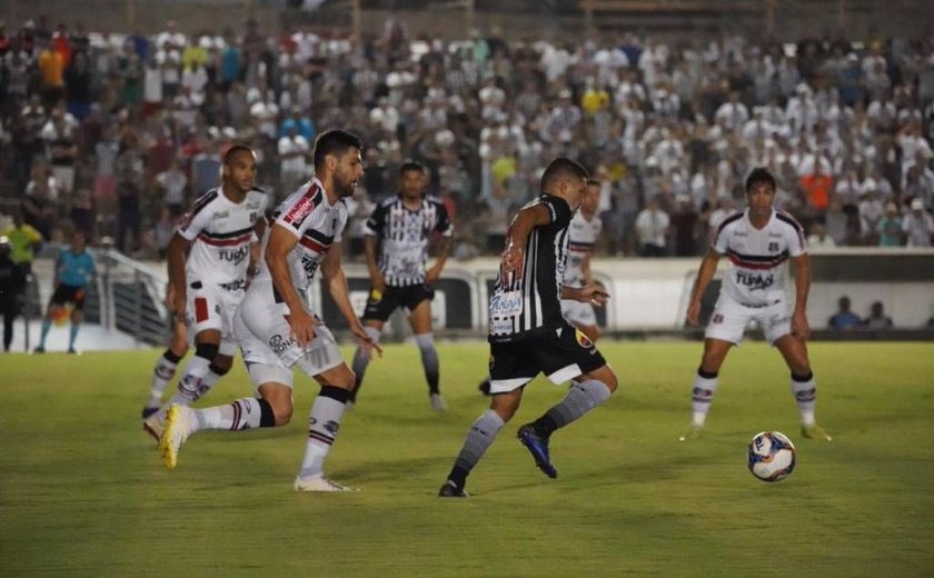 Botafogo-PB e Santa Cruz empatam pela Série C e não sobem na tabela
