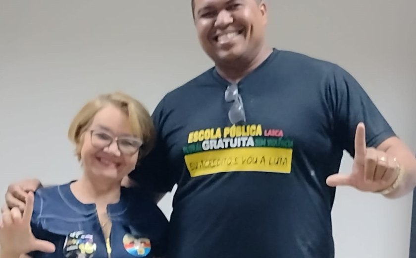 Novo presidente do Sinteal garante reforço na luta pela educação