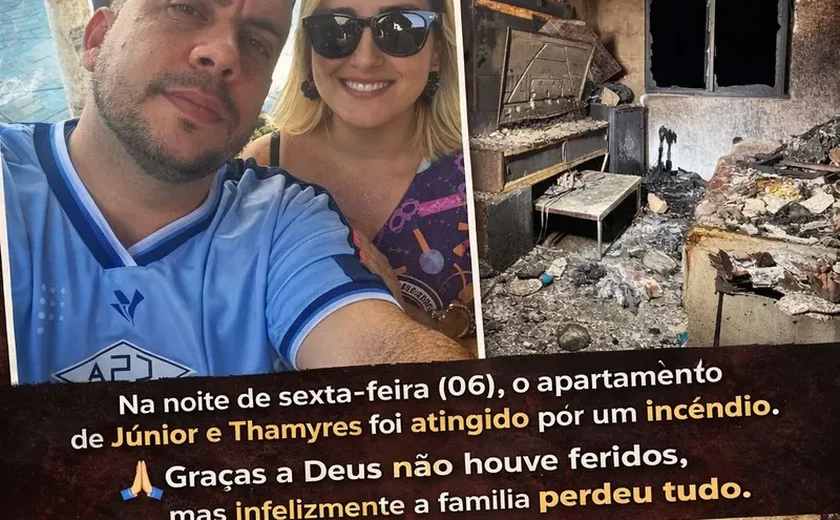 Família cria vaquinha após perder tudo em incêndio no Trapiche da Barra