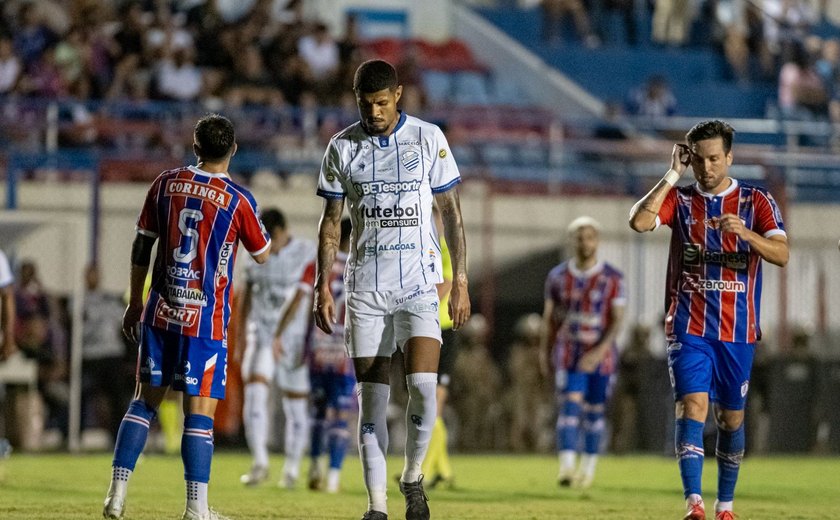 CSA perde para o Itabaiana em Sergipe e está fora do G8 da Série C