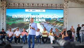 Em Junqueiro, Renan Filho entrega novo trecho da duplicação da BR-101; investimento foi de R$ 20 milhões