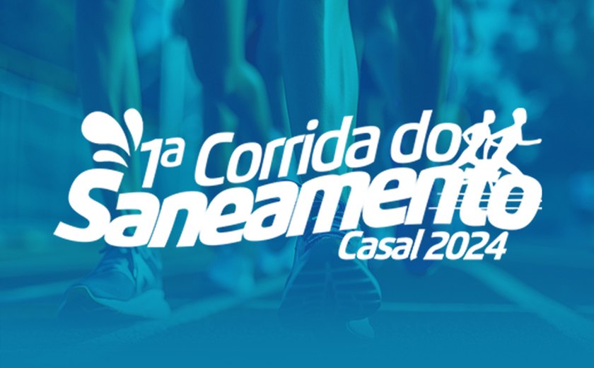 Casal promove neste domingo (18) a 1ª Corrida do Saneamento