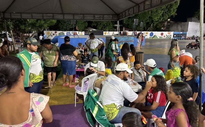 Tenda Sustentável: Alurb leva serviços e lazer para moradores do Osman Loureiro