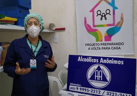 HE do Agreste recebe Alcoólicos Anônimos para rodas de conversa com pacientes