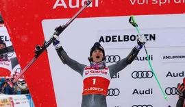 Lucas Pinheiro garante outra prata na Copa do Mundo de esqui alpino