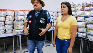 Mais de 16 mil alunos de Rio Largo recebem cestas básicas a partir desta 5ª