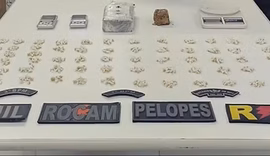 Polícia Militar apreende mais de 1 Kg de crack em Santana do Ipanema