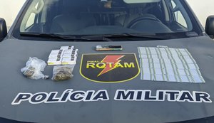 Três homens são presos por tráfico de drogas no Santos Dumont, Santa Lúcia e Riacho Doce