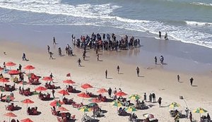 Homem é socorrido após ser atacado por tubarão em Jaboatão dos Guararapes