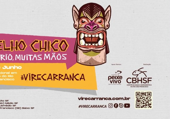 CBHSF realiza eventos simultâneos da campanha “Eu Viro Carranca para Defender o Velho Chico”