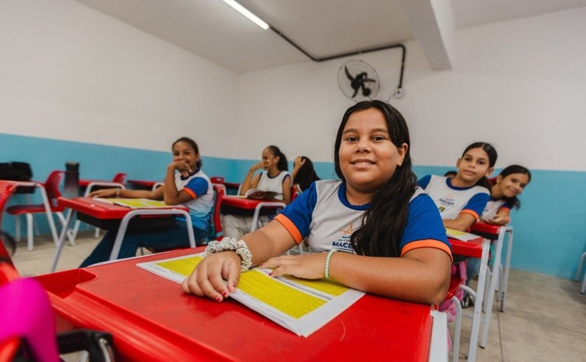 Indicador nacional aponta avanço da alfabetização em Maceió