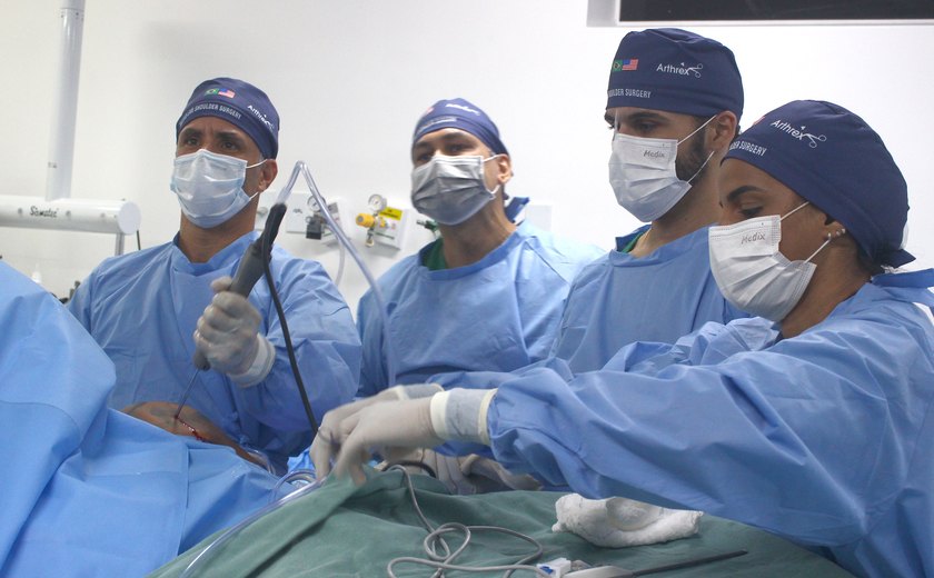 Santa Casa de Maceió sedia primeira edição do Maceió Live Shoulder Surgery