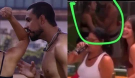 'BBB 25': Maike morde, aperta o pescoço e puxa o cabelo de Renata; web pede expulsão