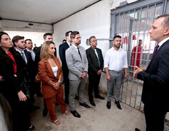 Novos juízes do TJ visitam unidades do sistema prisional em Maceió