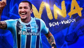 Grêmio oficializa a contratação de Vina, ex-Ceará