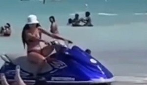 Moto aquática atinge banhista na Praia de Barra Grande, em Maragogi