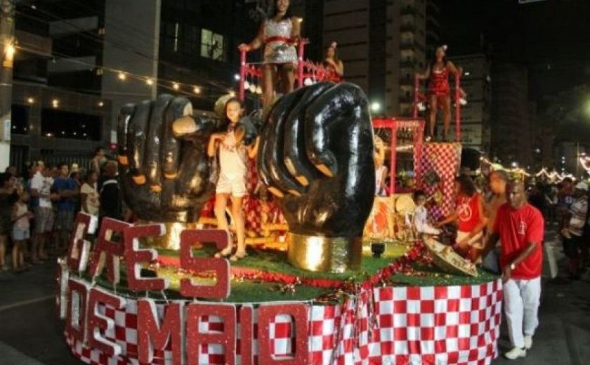 ‘Carnaval do Bicentenário’ garante desfile de escolas de samba no sábado