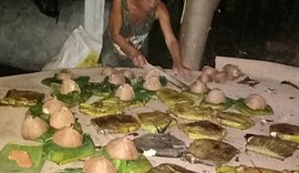 Comunidade de Arapiraca produz pé de moleque e mantém tradição da Semana Santa