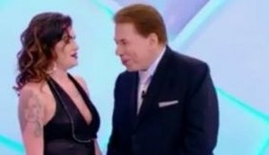 Sem limites! Silvio Santos coloca mulher seminua para rebolar às 9 da noite