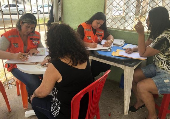 Pinheiro: Defesa Civil cadastra famílias para ajuda humanitária