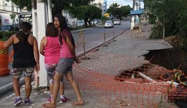 Prefeitura de Maceió busca recursos federais para conter erosão no Murilópolis