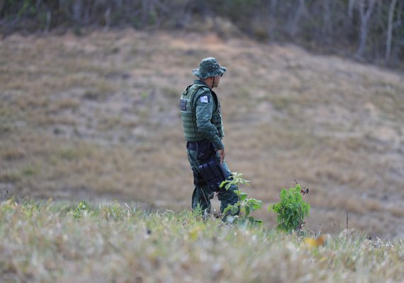 FPI flagra área desmatada equivalente a mais de 200 campos de futebol em Lagoa da Canoa e São Sebastião
