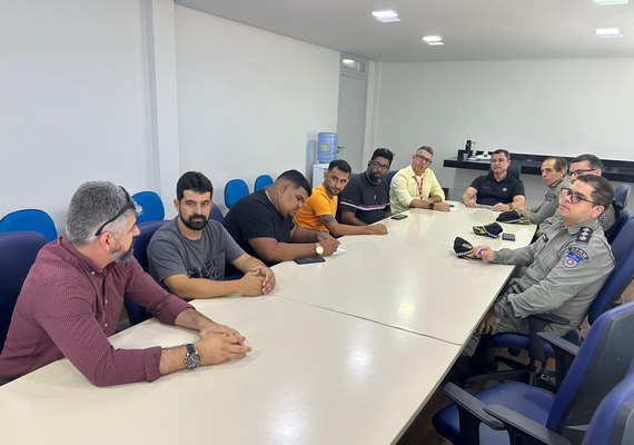 Motoristas por aplicativo de Maceió e SSP debatem ações de prevenção