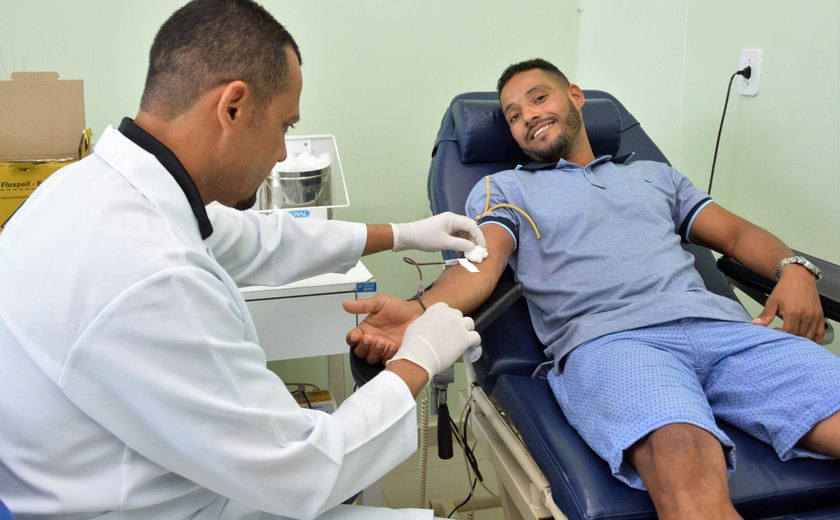 Hemoal realiza coletas externas de sangue em Teotônio Vilela e Porto Calvo nesta quinta (28)