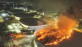Incêndio atinge Velódromo do Parque Olímpico no Rio