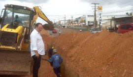 Vice-governador Luciano vistoria obras da duplicação da AL 110 em Arapiraca