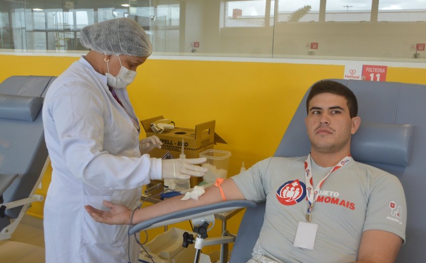 Hemoal promove coleta itinerante nesta quinta-feira em Coruripe e São José da Tapera