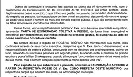 Secretários pedem exoneração coletiva em Arapiraca