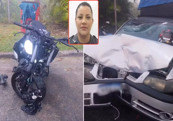 Soldado da PM morre atropelada por motorista embriagado, na contramão e sem habilitação