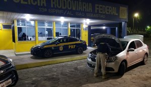PRF prende cinco pessoas e recupera três veículos adulterados nas BRs que cortam Alagoas