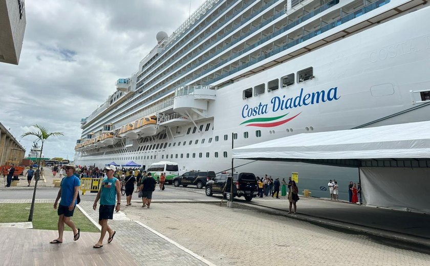 Porto de Maceió encerra temporada de cruzeiros 2025/2026 com cerca de 130 mil passageiros