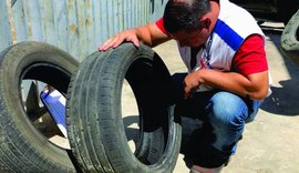 Mutirão fará coleta de pneus em borracharias de Maceió
