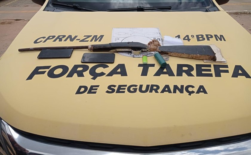 PM apreende armas de fogo, drogas e prende suspeitos de diversos crimes