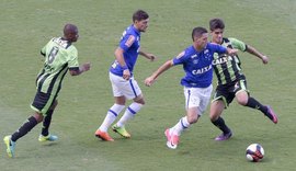 Cruzeiro empata com o América-MG no jogo de ida da semifinal do Mineiro