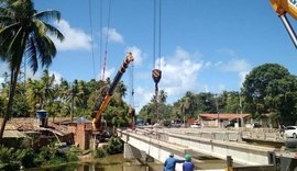 Trecho da ponte do rio Jacarecica será temporariamente interditado nesta 5ª