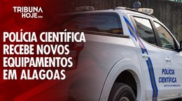 Fábio Bittencourt entrega computadores à Polícia Científica e vistoria obras do Laboratório Forense